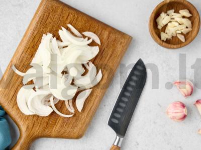 Pupelės su dešrelėmis Žingsnis 3