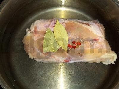 Kaimiškas sūrytas sriuba Žingsnis 2