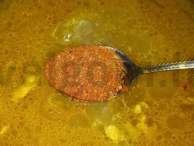 Kaimiškas sūrytas sriuba Žingsnis 11