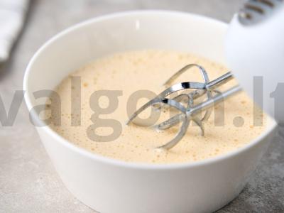 Šokoladinis kokosų tortas „Bounty“ Žingsnis 2