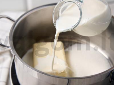 Šokoladinis kokosų tortas „Bounty“ Žingsnis 7