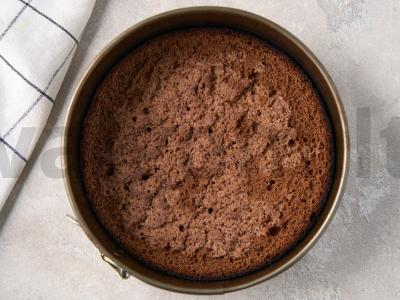 Šokoladinis kokosų tortas „Bounty“ Žingsnis 11