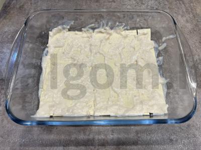 Lasagna su faršu ir sūriu Žingsnis 11