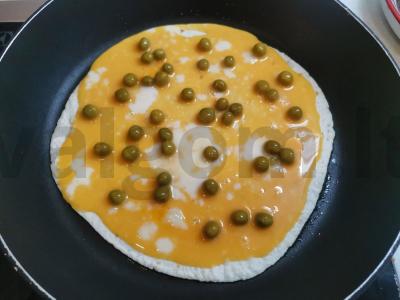 Kezadija su dešra ir žirniais Žingsnis 3