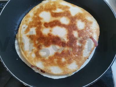 Kezadija su dešra ir žirniais Žingsnis 6