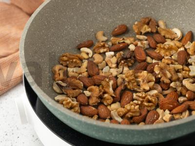 Riešutų pralinė Žingsnis 1