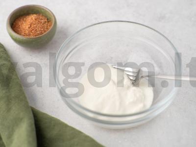 Kepintos vištienos sparneliai traškioje tešloje Žingsnis 1