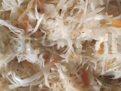 Troškinta kopūstai su pomidorais Žingsnis 3