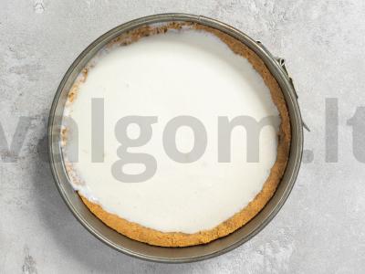 Varškės ir grietinės sūrio pyragas Žingsnis 8