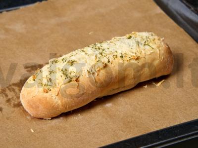 Sūrio bagetė orkaitėje Žingsnis 8