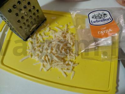 Tortilija su rūkytomis vištienos krūtinėlėmis ir paprika Žingsnis 3