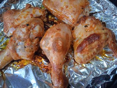 Kepta vištiena pomidorų marinate su pipirų mišiniu Žingsnis 5