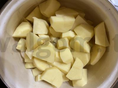 Kreminė bulvių košė Žingsnis 1