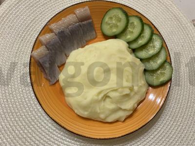 Kreminė bulvių košė pagrindine nuotrauka