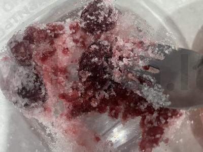 Desertinis gėrimas „Uogų“ Žingsnis 2