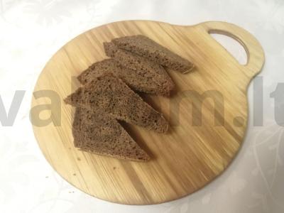 Sumuštiniai su šprotų paštetu „Nostalgija“ Žingsnis 1