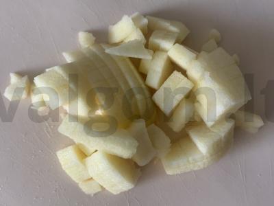 Pusryčiai su muesli, obuoliu, skyr ir aviečių džemu Žingsnis 1