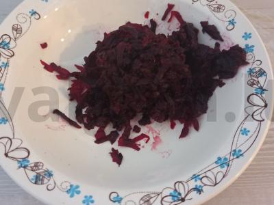 Bulvių ir burokėlių rutuliukai Žingsnis 2