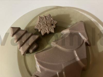 Naujametinė desertas „Eglutė“ pagrindine nuotrauka