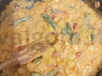 Daržovės padaže pietums Žingsnis 7