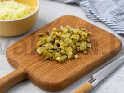 Salotas „Kazakiškas“ su vištienos kepenėlėmis ir kopūstais Žingsnis 4