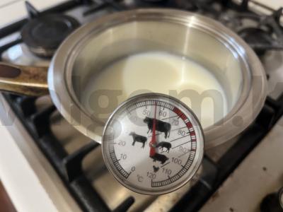 Sluoksniuota mielinė tešla su kiaušiniais Žingsnis 3