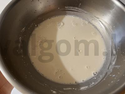 Sluoksniuota mielinė tešla su kiaušiniais Žingsnis 6