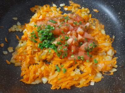 Birus ryžiai su prieskoniais, vištiena ir daržovėmis Žingsnis 8