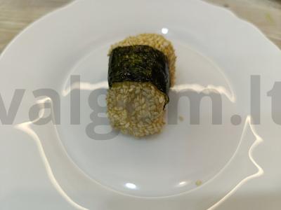 Onigiri su varškės sūriu ir pomidoru Žingsnis 7