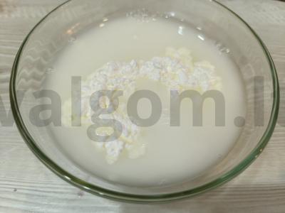 Braškinių-mėlynių kisielius Žingsnis 5