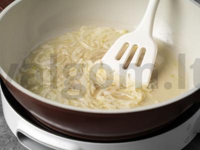 Risotto su grietinėmis Žingsnis 2