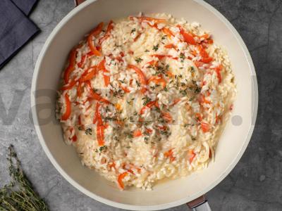Risotto su grietinėmis Žingsnis 9