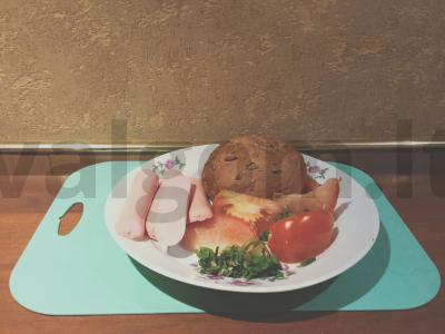 Burgeris su jalapeño ir dešrele ruginiame bandelėje Žingsnis 1