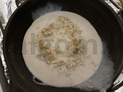 Avižinė košė su grietinėlėmis ir jogurtu Žingsnis 3