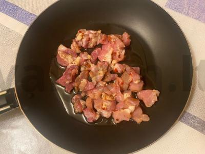 Makaronų patiekalas su šašlyko mėsa „Marko ir Ko“ Žingsnis 1