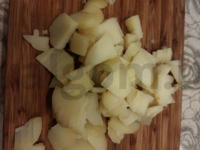 Šaltas burokėlių sriuba su kalakutiena Žingsnis 6