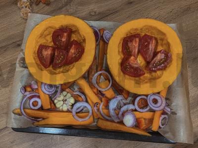 Moliūgų sriuba su krevetėmis Žingsnis 4