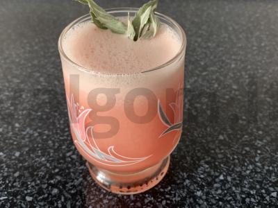 Tonizuojantis gėrimas iš citrinos ir šaldytos arbūzo minkštimo Žingsnis 6