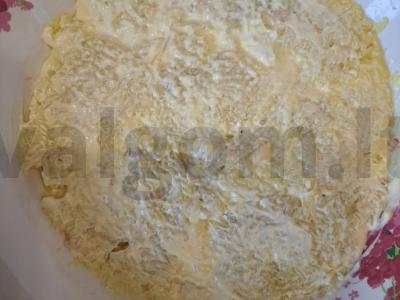 Salotas „Mimoza“ su konservuota šlakių žuvimi Žingsnis 8