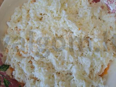 Salotas „Mimoza“ su konservuota šlakių žuvimi Žingsnis 12