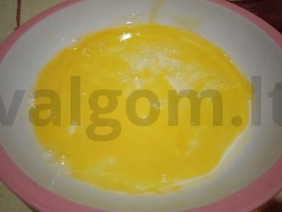 Vištienos nagetai su paprika tempura paniruotėje Žingsnis 3