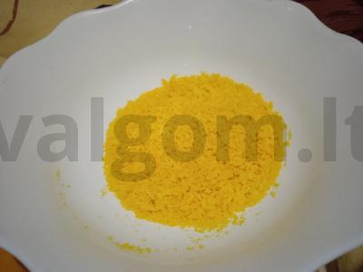 Vištienos nagetai su paprika tempura paniruotėje Žingsnis 4