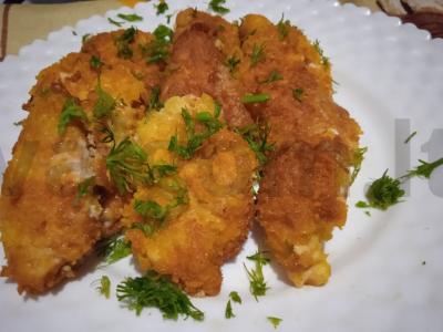 Vištienos nagetai su paprika tempura paniruotėje Žingsnis 7