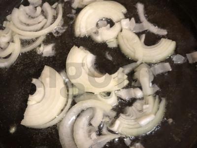 Funchosa su baklažanais ir sojų padažu Žingsnis 6