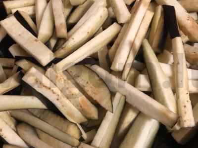 Funchosa su baklažanais ir sojų padažu Žingsnis 7