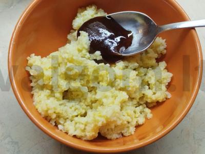 Vegetariškos saldainiai „Kaip Raffaello“ Žingsnis 2