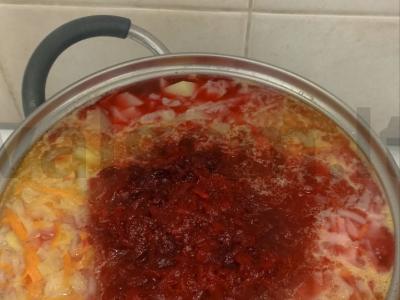 Tradiciška rusiška barščiai Žingsnis 8