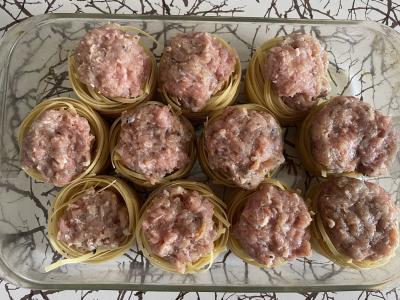 Mėsos lizdai orkaitėje Žingsnis 3