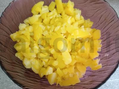 Okroška su medžiotojų dešrelėmis ant kefyro Žingsnis 1