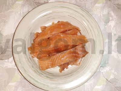 Lašišos steikas „Specialiai sūdyta“ Žingsnis 5